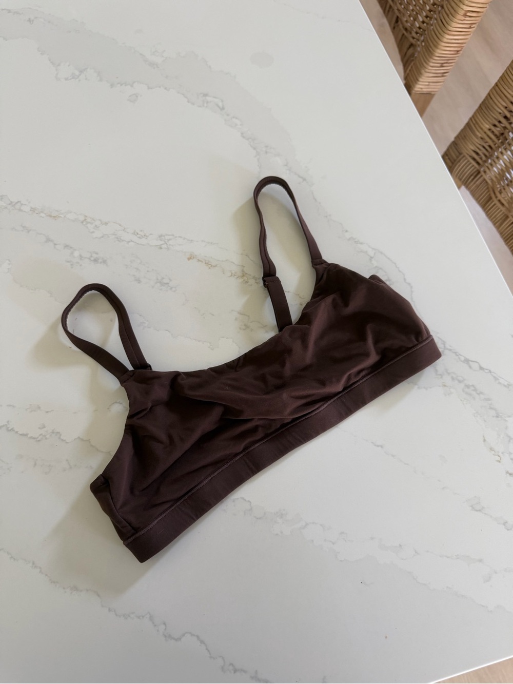 Skims fits everybody scoop bralette cocoa